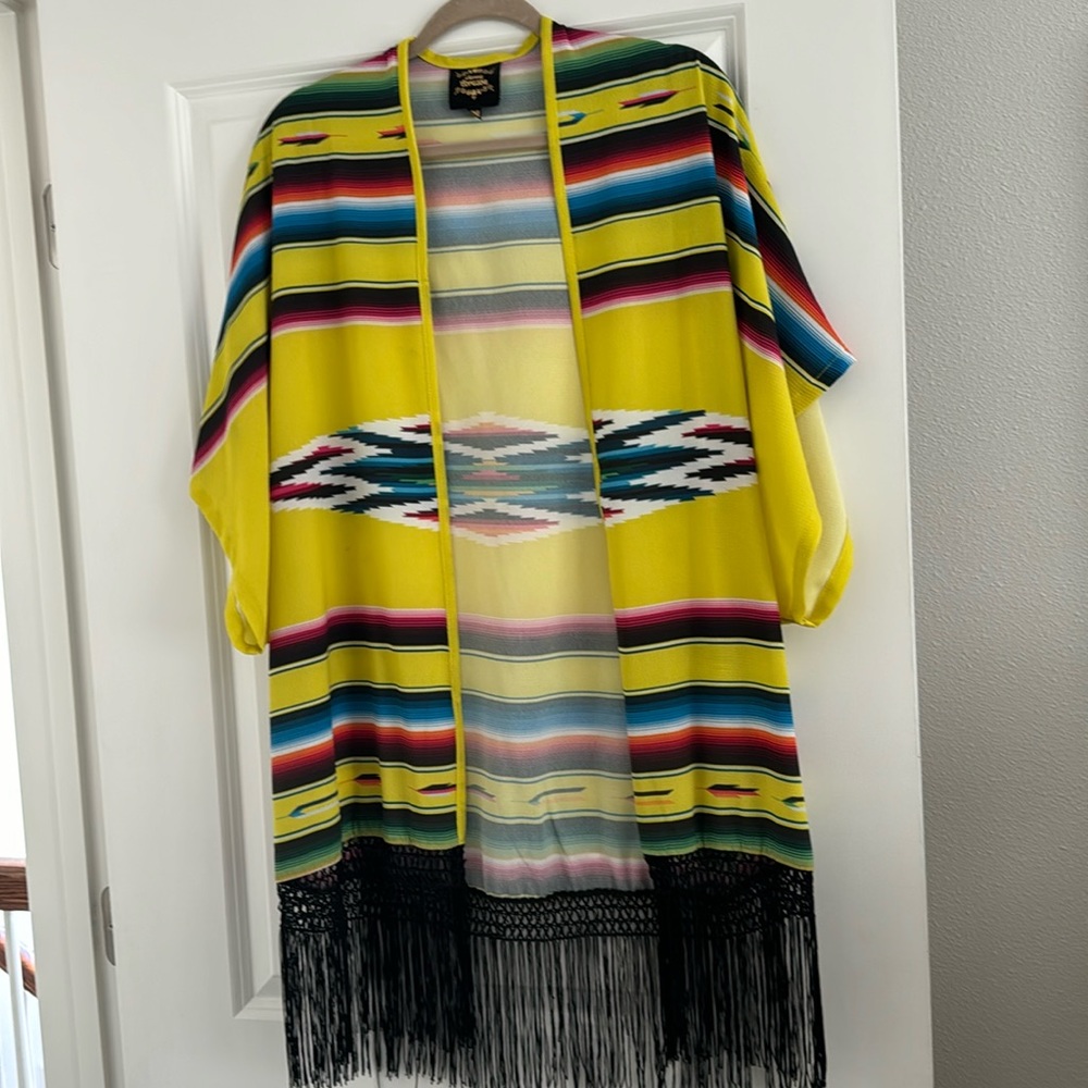 - Mexico inspired beach cover up size UNI / small